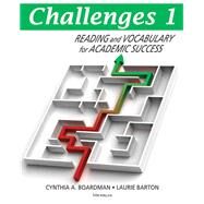 Challenges 1 by Boardman, Cynthia A.; Barton, Laurie, 9780472034413