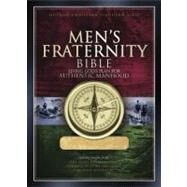 HCSB Men's Fraternity Authentic Manhood Bible, British Tan Imitation Leather by Lewis, Robert; Holman Bible Staff, 9781586404420