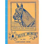 Blue Horse Vintage Notebook by Laughing Elephant Publishing, 9781595834423