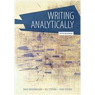 Writing Analytically with Readings (with 2016 MLA Update Card) by Rosenwasser, David; Stephen, Jill, 9781337284424