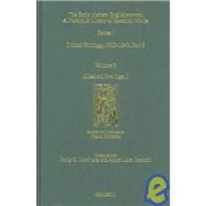 Elizabeth Evelinge, I: Printed Writings 15001640: Series I, Part Three, Volume 3 by Korsten,Frans, 9780754604426