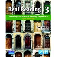Real Reading 3 Creating an Authentic Reading Experience (mp3 files included) by Bonesteel, Lynn, 9780137144433
