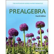 Prealgebra by Baratto, Stefan; Bergman, Barry; Hutchison, Donald, 9780073384436