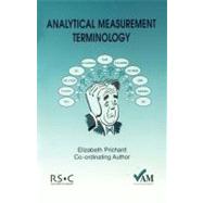 Analytical Measurement Terminology by Prichard, E., 9780854044436