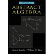 Abstract Algebra by Beachy, John A.; Blair, William D., 9781577664437