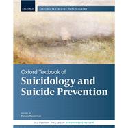 Oxford Textbook of Suicidology and Suicide Prevention by Wasserman, Danuta, 9780198834441