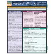 Quick Study Research Writing,Smith, Thomas,9781423214441