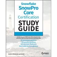 Sybex's Study Guide for Snowflake SnowPro Certification by Qureshi, Hamid Mahmood, 9781119824442