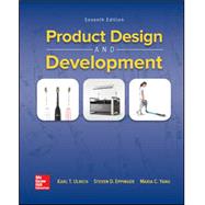 Product Design and Development by Karl Ulrich, Stephen Eppinger, 9781260134445