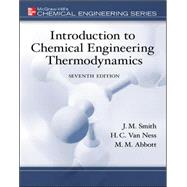 Introduction to Chemical Engineering Thermodynamics by Smith, J.M.; Van Ness, Hendrick; Abbott, Michael, 9780073104454