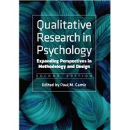 Qualitative Research in Psychology by Paul M. Camic PhD, 9781433834455