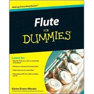Flute For Dummies by Moratz, Karen Evans, 9780470484456
