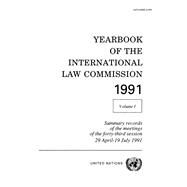 Yearbook of the International Law Commission, 1991 by United Nations International Law Commission, 9789211334456