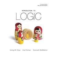 Introduction to Logic (Spiral Bound) by Copi, Irving M., Late; Cohen, Carl; McMahon, Kenneth, 9780205214457