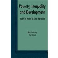 Poverty, Inequality and Development by De Janvry, Alain; Kanbur, Ravi, 9781441954459