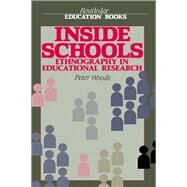 Inside Schools: Ethnography in Schools by Woods,Peter, 9781138144460
