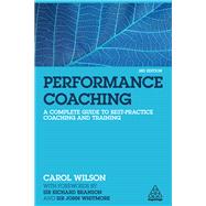 Performance Coaching by Wilson, Carol, 9781789664461
