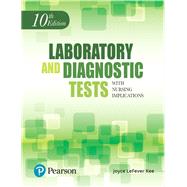 Laboratory and Diagnostic Tests by Kee, Joyce LeFever, 9780134704463