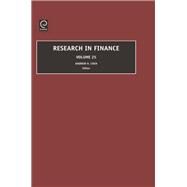 Research in Finance by Chen, Andrew, 9781848554467