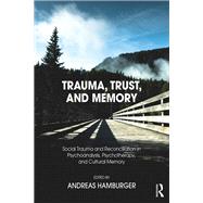Trauma, Trust, and Memory by Hamburger, Andreas, 9781782204473