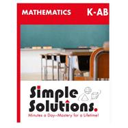 Mathematics Algebra I Part B 3rd Edition by Simple Solutions, 9781608734481