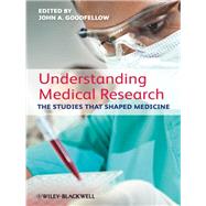 Understanding Medical Research The Studies That Shaped Medicine by Goodfellow, John A., 9780470654484