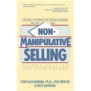 Non-Manipulative Selling by Alessandra, Tony, 9780671764487