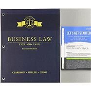 Bundle: Business Law: Text and Cases, Loose-Leaf Version, 14th + MindTap Business Law, 1 term (6 months) Printed Access Card by Clarkson, Kenneth W.; Miller, Roger LeRoy; Cross, Frank B., 9781337374491