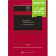 Commercial Transactions A Systems Approach [Connected eBook with Study Center] by Lopucki, Lynn M.; Warren, Elizabeth; Keating, Daniel L.; Mann, Ronald J.; Lawless, Robert M., 9781543804492