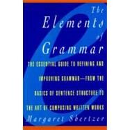 Elements of Grammar by Shertzer, Margaret, 9780028614496