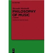 Philosophy of Music by Martinelli, Riccardo; De Sanctis, Sarah, 9783110624496