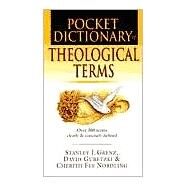 Pocket Dictionary of Theological Terms by Grenz, Stanley J., 9780830814497