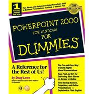 PowerPoint 2000 For Windows For Dummies by Lowe, Doug, 9780764504501