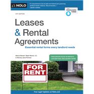 Leases & Rental Agreements by Stewart, Marcia; Warner, Ralph; Portman Janet, 9781413324501