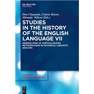 Studies in the History of the English Language by Chapman, Don; Moore, Colette; Wilcox, Miranda, 9783110494501