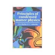 Principles of Condensed Matter Physics by P. M. Chaikin , T. C. Lubensky, 9780521794503