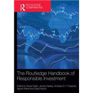 The Routledge Handbook of Responsible Investment by Hebb; Tessa, 9780415624510