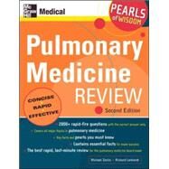 Pulmonary Medicine Review Pearls of Wisdom by Zevitz, Michael; Lenhardt, Richard, 9780071464512
