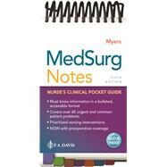 Medsurg Notes by Ehren Myers, 9780803694514