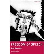 Freedom of Speech by Barendt, Eric, 9780199244515