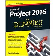 Project 2016 for Dummies by Snyder Dionisio, Cynthia, 9781119224518