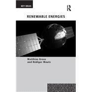 Renewable Energies by Gross; Matthias, 9781138194519
