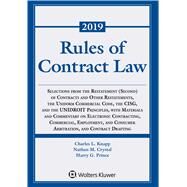 Rules of Contract Law 2019-2020 by Knapp, Charles L.; Crystal, Nathan M.; Prince, Harry G., 9781454894520