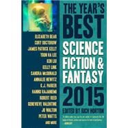 The Year's Best Science Fiction & Fantasy 2015 by Horton, Rich, 9781607014522
