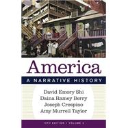 America A Narrative History by David E. Shi, 9781324084525