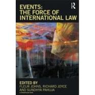 Events: The Force of International Law by Johns; Fleur, 9780415554527
