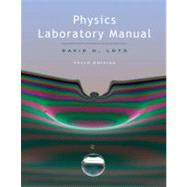 Physics Lab Manual by Loyd, David, 9780495114529