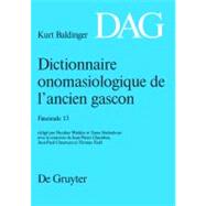 Dictionnaire Onomasioloqique De L'ancien Gascon by Winkler, Nicoline, 9783110234534