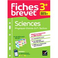 Fiches brevet Sciences 3e - Physique-Chimie, SVT, Technologie Brevet 2023 by Pascale Bihoue; Sandrine Aussourd; Marie-Anne Grinand; Nicolas Nicaise, 9782401094536