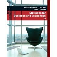 Statistics for Business and Economics by Anderson, David Ray, 9781133274537